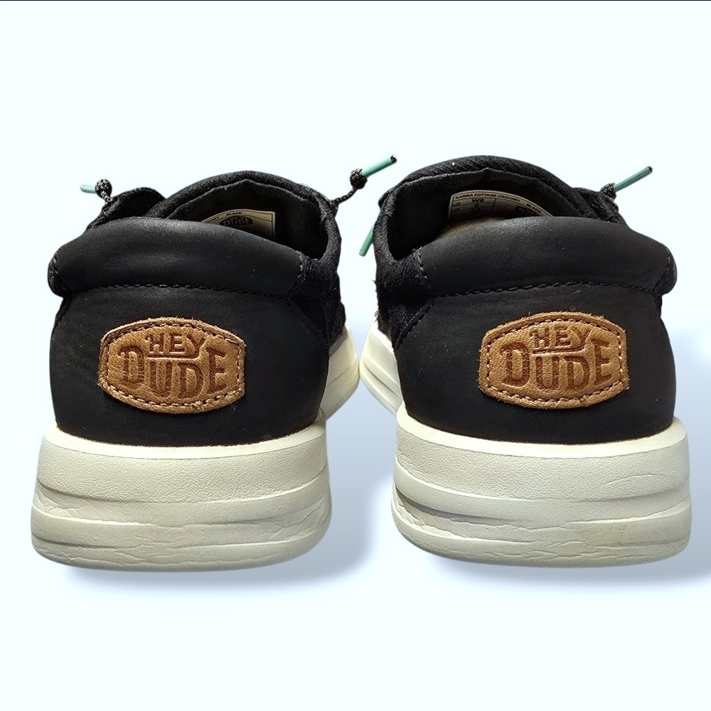 🟢Hey Dude Karina Cottage Crochet Embroidered Slip-On Lace-Up Low Top Sneakers 8 - Picture 13 of 16